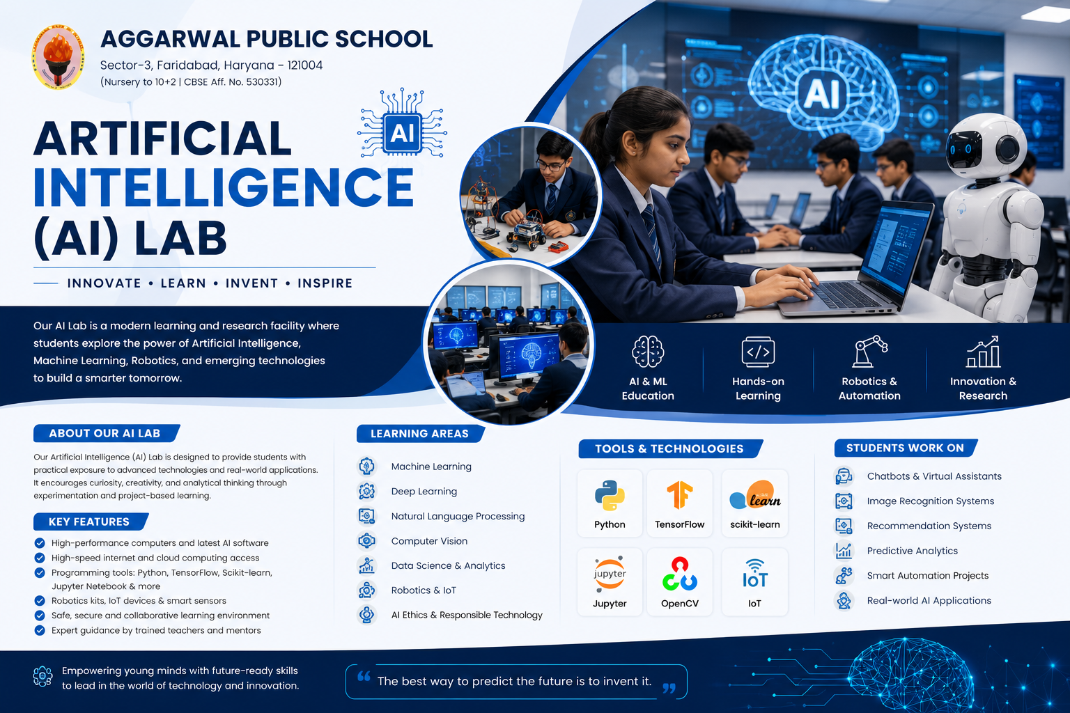 Artificial Intelligence Lab | Aggarwal Public School